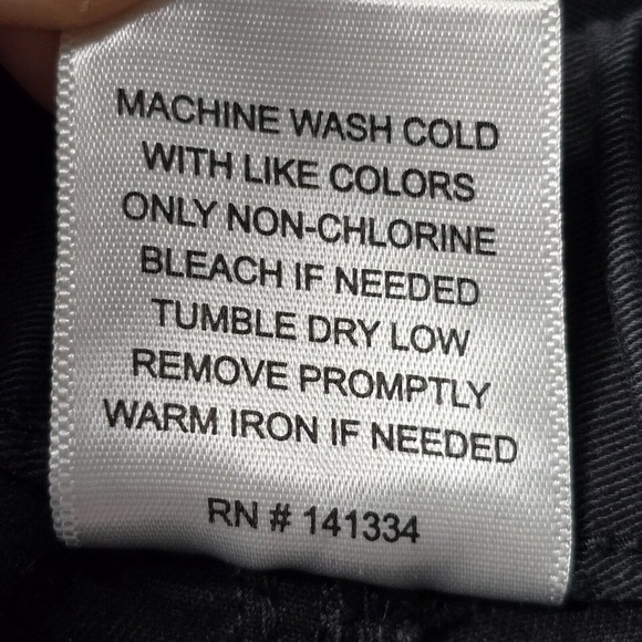 Bear Bottom Men Tapered Jogger Pants Large Black Casual Minimal Streetwear READ - Picture 7 of 12